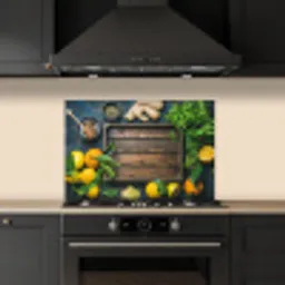Fruitkist - Citroen - Fruit keuken achterwand spatscherm klein -sfeer1