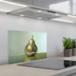 Fruit - Disco - Art - Glitter keuken achterwand spatscherm klein -3d_schuin