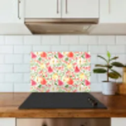 Fruit - Watermeloen - Kersen - Peer keuken achterwand spatscherm klein 900 -sfeer2