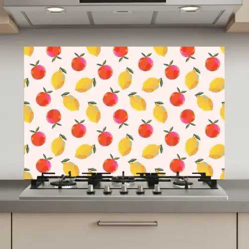 Vruchten - Sinaasappels - Citroen keuken achterwand spatscherm klein 900 -3d_website