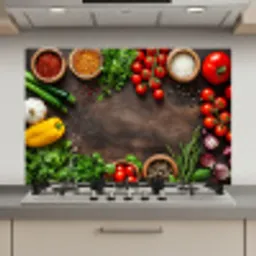 Tuin van Versheid keuken achterwand spatscherm klein -3d_website