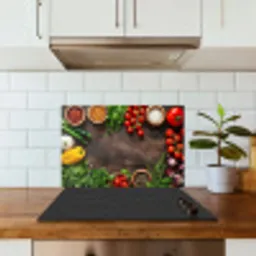 Tuin van Versheid keuken achterwand spatscherm klein -sfeer2