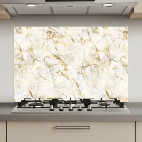 Goud - Licht - Nerf - Marmer keuken achterwand spatscherm klein 900 -3d_website