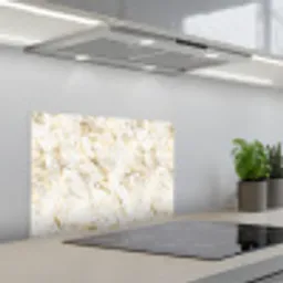 Goud - Licht - Nerf - Marmer keuken achterwand spatscherm klein 900 -3d_schuin