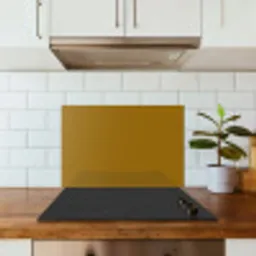 Goud - Luxe - Interieur keuken achterwand spatscherm klein 900 -sfeer2