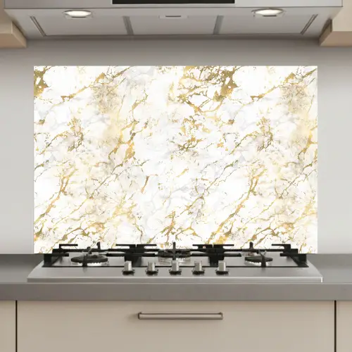 Goudspatten - Wit - Marmer keuken achterwand spatscherm klein 900 -3d_website