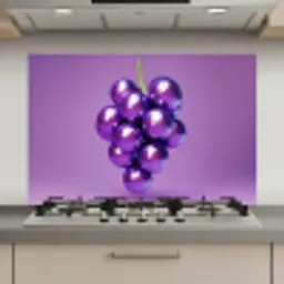 Druif - Disco - Glitter - Paars keuken achterwand spatscherm klein -3d_website