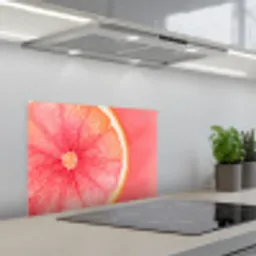 Grapefruit - Roze - Levendig keuken achterwand spatscherm klein -3d_schuin