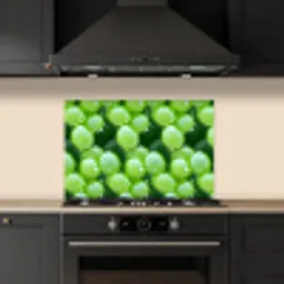 Druiven - Groen - Druppels keuken achterwand spatscherm klein 900 -sfeer1