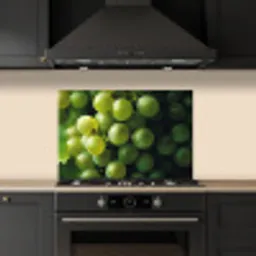 Druiven - Tros - Groen keuken achterwand spatscherm klein -sfeer1