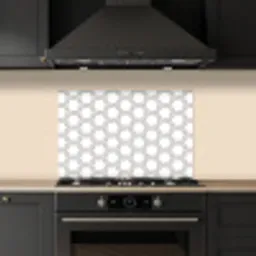 Grafisch - Patroon - Modern keuken achterwand spatscherm klein 900 -sfeer1