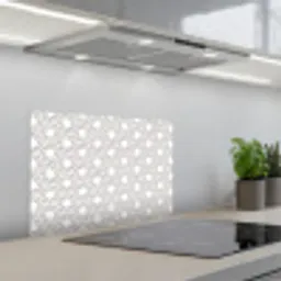 Grafisch - Patroon - Modern keuken achterwand spatscherm klein 900 -3d_schuin