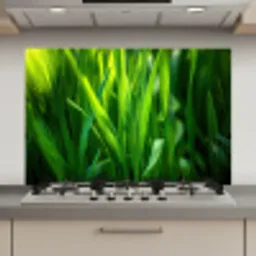 Grassprieten - Lichtinval - Groen keuken achterwand spatscherm klein -3d_website