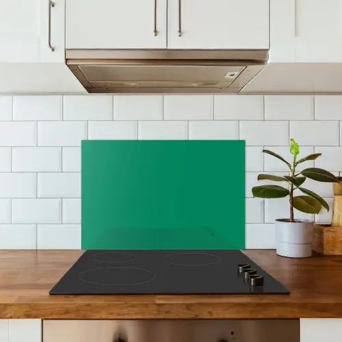 Groen - Bos - Kleuren keuken achterwand spatscherm klein 900 -sfeer2