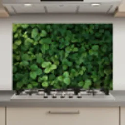 Groen - Bladeren - Kartel - Zonlicht keuken achterwand spatscherm klein -3d_website