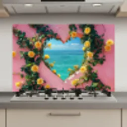 Hart - Zee - Muur keuken achterwand spatscherm klein -3d_website