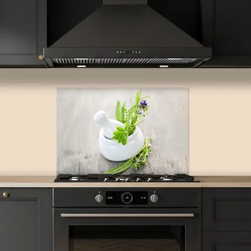 Kruiden in Vrede keuken achterwand spatscherm klein -sfeer1