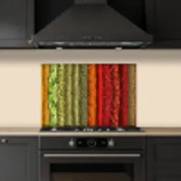 Kruiden - Specerijen - Kleurrijk keuken achterwand spatscherm klein -sfeer1