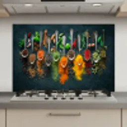 Kruiden - Specerijen - Lepels keuken achterwand spatscherm klein -3d_website