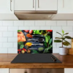 Kruiden - Lepels - Keuken - Specerijen keuken achterwand spatscherm klein -sfeer2