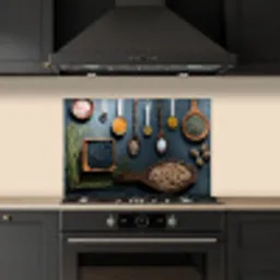 Kruiden - Lepels - Specerijen - Keuken keuken achterwand spatscherm klein -sfeer1