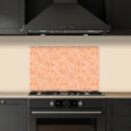 Tint - Olie - Verf - Lichtoranje keuken achterwand spatscherm klein 900 -sfeer1