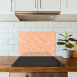 Tint - Olie - Verf - Lichtoranje keuken achterwand spatscherm klein 900 -sfeer2