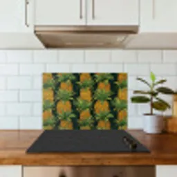 Illustratie - Patroon - Ananas keuken achterwand spatscherm klein 900 -sfeer2