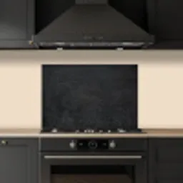 Industrieel - Beton - Grijs - Vintage - Rustiek keuken achterwand spatscherm klein -sfeer1