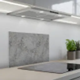 Industrieel - Beton - Patronen keuken achterwand spatscherm klein 900 -3d_schuin