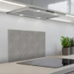Industrieel - Patroon - Beton keuken achterwand spatscherm klein 900 -3d_schuin