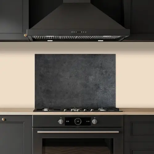 Industrieel - Leisteen - Grijs - Structuur - Beton keuken achterwand spatscherm klein -sfeer1