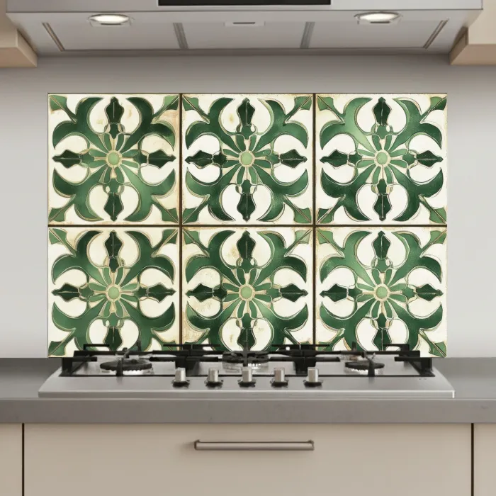 Interieur - Keramiek - Decoratie - Spaans keuken achterwand spatscherm klein -3d_website