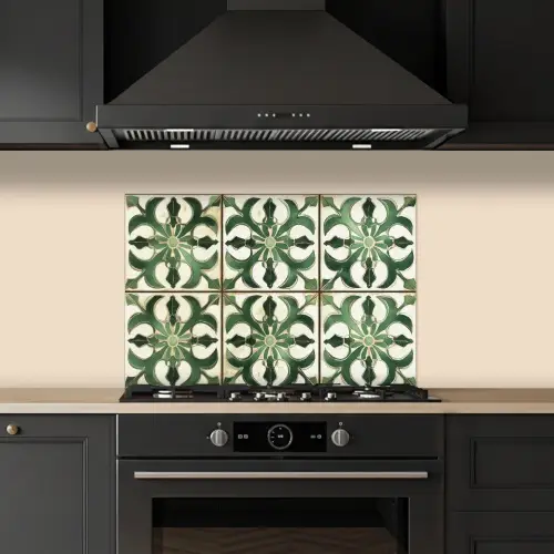 Interieur - Keramiek - Decoratie - Spaans keuken achterwand spatscherm klein -sfeer1