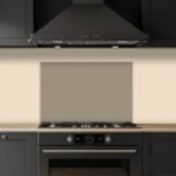 Interieur - Kleuren - Beige keuken achterwand spatscherm klein 900 -sfeer1