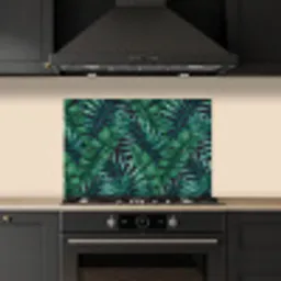 Jungle - Bladeren - Tropisch keuken achterwand spatscherm klein -sfeer1