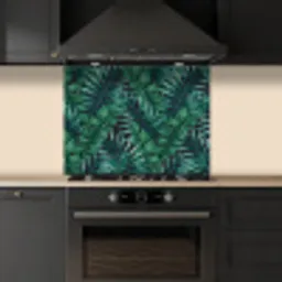Jungle - Bladeren - Tropical keuken achterwand spatscherm middel -sfeer1