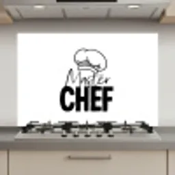 Keuken - Koken - Bakken - Chef - Master Chef - Kok - Tekst keuken achterwand spatscherm klein -3d_website