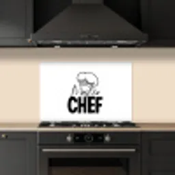 Keuken - Koken - Bakken - Chef - Master Chef - Kok - Tekst keuken achterwand spatscherm klein -sfeer1