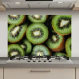 Kiwi - Fruit - Groen keuken achterwand spatscherm klein -3d_website