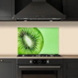 Kiwi - Groen - Fris keuken achterwand spatscherm klein -sfeer1