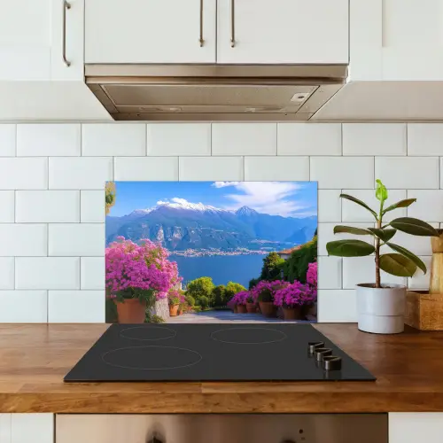 Lake Como - Italië - Landschap keuken achterwand spatscherm klein -sfeer2