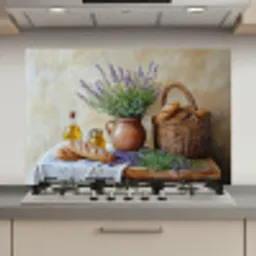 Lavendel - Brood - Stilleven keuken achterwand spatscherm klein -3d_website
