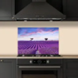 Lavendel - Natuur - Paars - Bomen - Bloemen keuken achterwand spatscherm klein -sfeer1