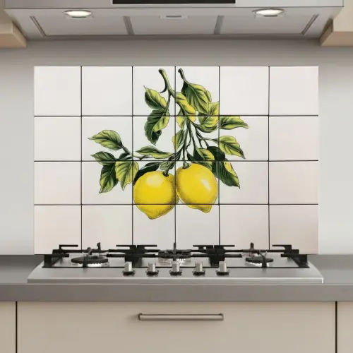Citroen - Decoratie - Keramiek - Takken keuken achterwand spatscherm klein -3d_website