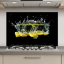 Citroen - Fruit - Geel - Stilleven - Water keuken achterwand spatscherm klein -3d_website