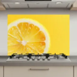 Citroen - Geel - Zonnig keuken achterwand spatscherm klein -3d_website