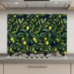 Citroenen - Bladeren - Natuurlijk keuken achterwand spatscherm klein -3d_website