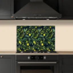 Citroenen - Bladeren - Natuurlijk keuken achterwand spatscherm klein -sfeer1