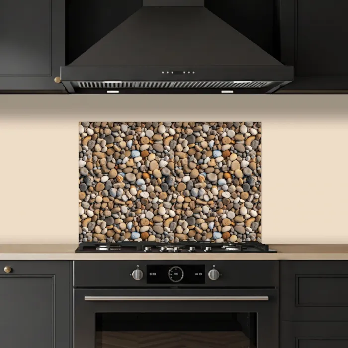 Licht - Stenen - Rust keuken achterwand spatscherm klein 900 -sfeer1